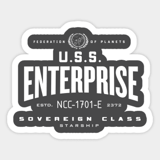 U.S.S. Enterprise-E Sticker